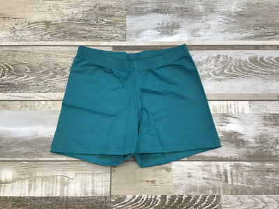 So Danca - High Waisted Shorts - Child/Adult (SL83/SL82) - Tropic Green (GSO)