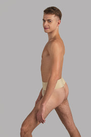 Nikolay - Evan, Men's Dance Belt - Adult (DA2007CN) - Pale Beige (GSO)