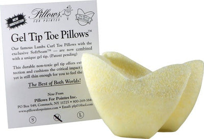 Pillows for Pointe - Gel Tip Toe Pillow  - (GTTP) - (GSO)