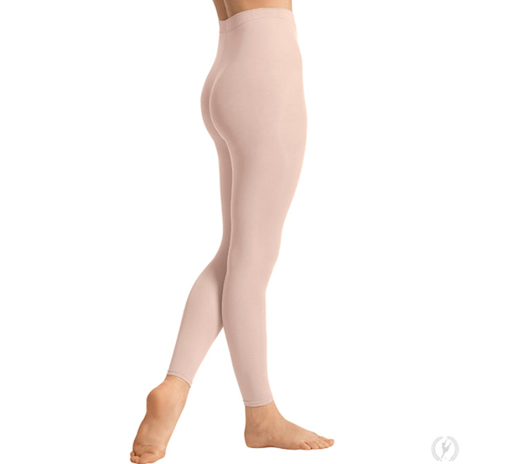 Eurotard - Non-Run Footless Tights with Soft Knit Waistband by EuroSkins - Adult (212) - Theatrical Pink (GSO)