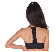 Cosi G - Moonlight Crop Top - Adult (CGELE-SQUC-4) - Black (GSO) FINAL SALE